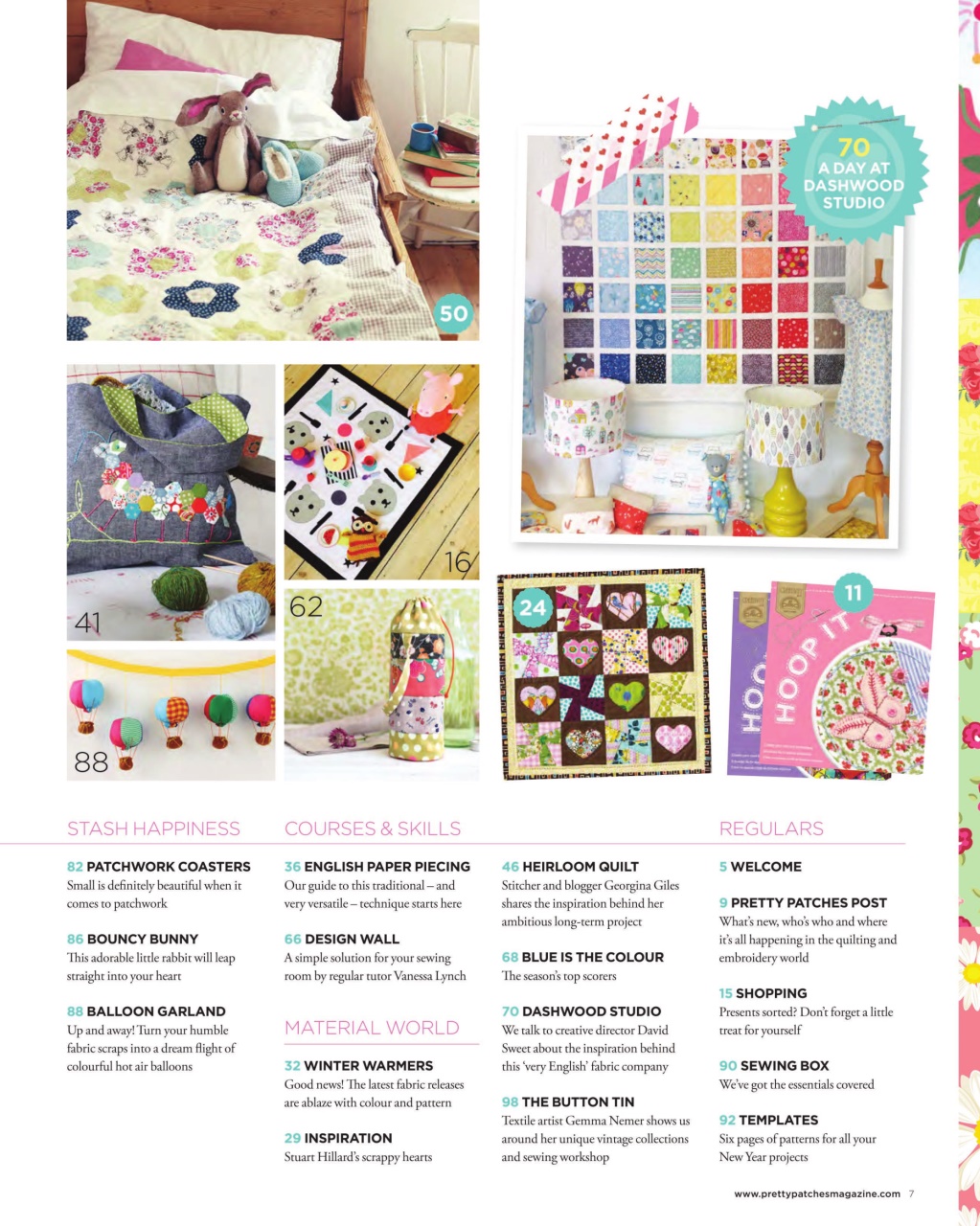 Pretty Patches Magazine Preview Pages