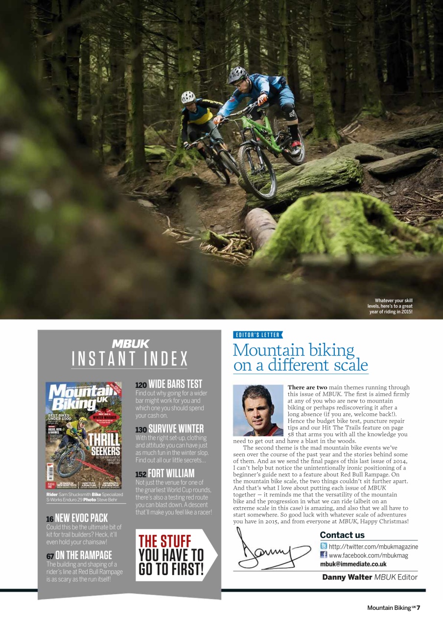 Mountain Biking UK Preview Pages