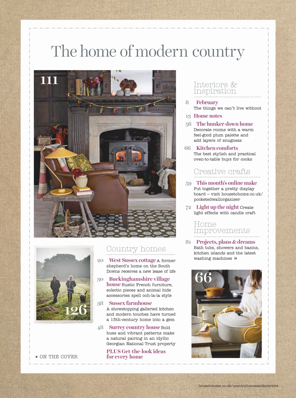 Country Homes & Interiors Preview Pages