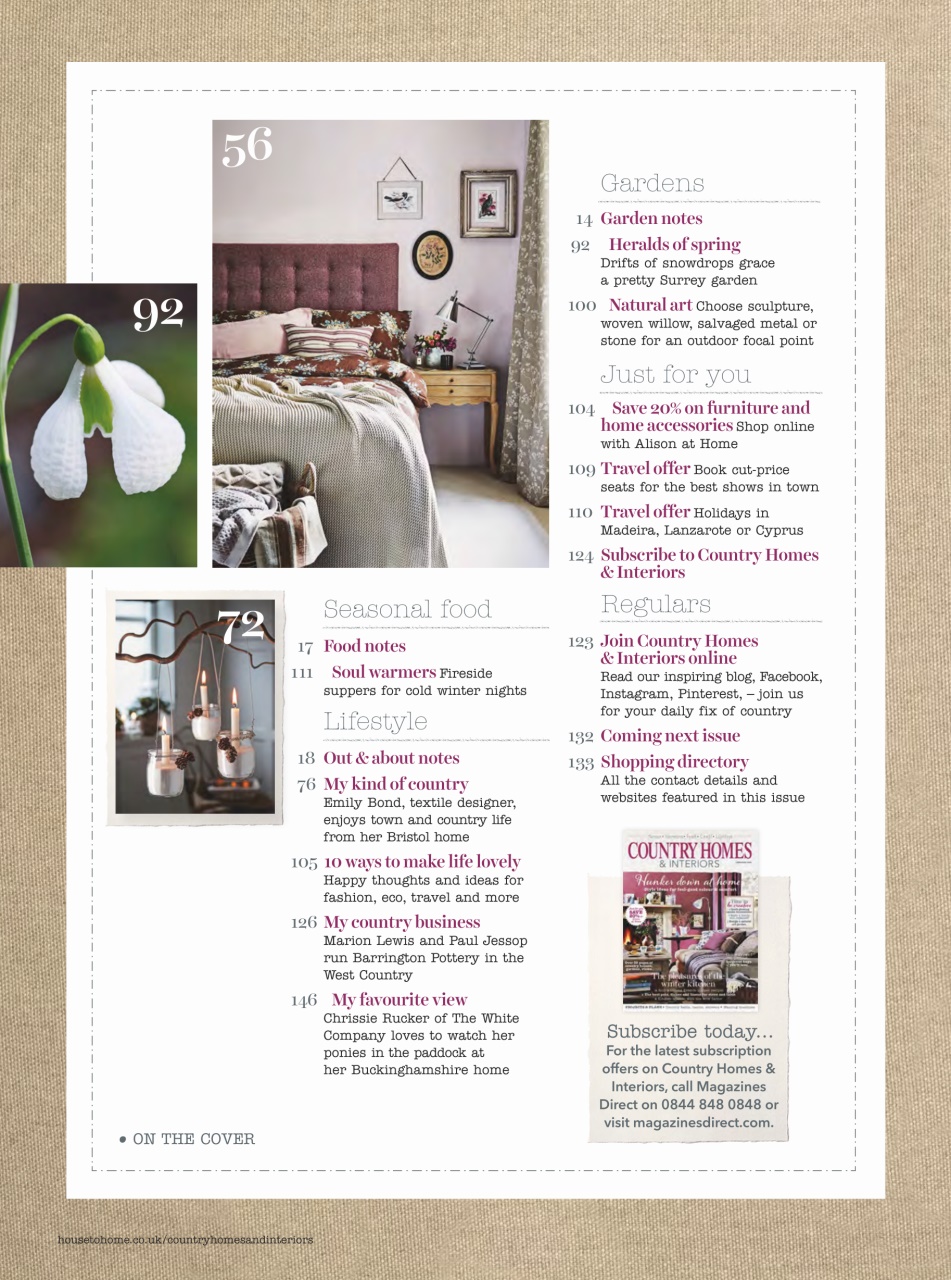 Country Homes & Interiors Preview Pages