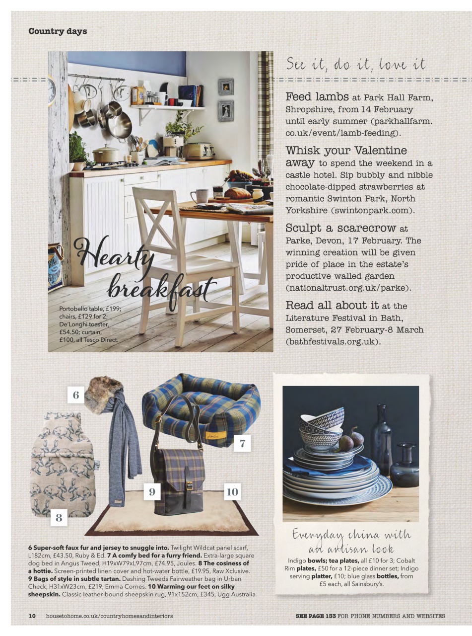 Country Homes & Interiors Preview Pages