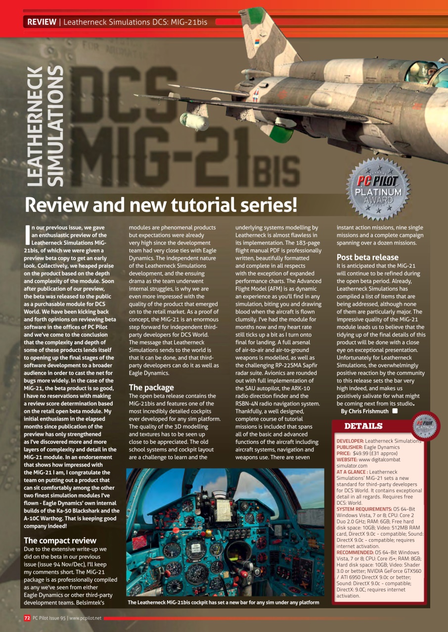 PC Pilot Preview Pages