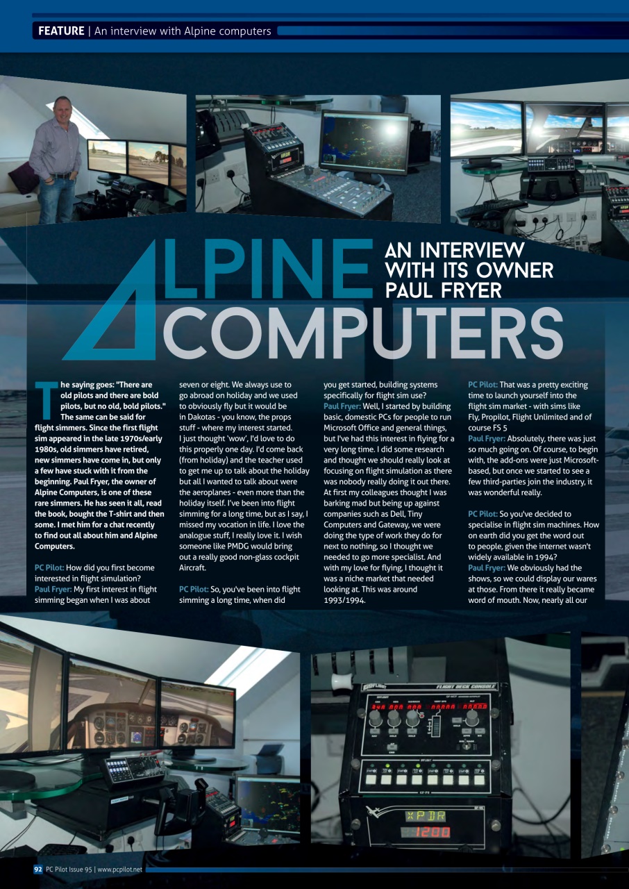 PC Pilot Preview Pages