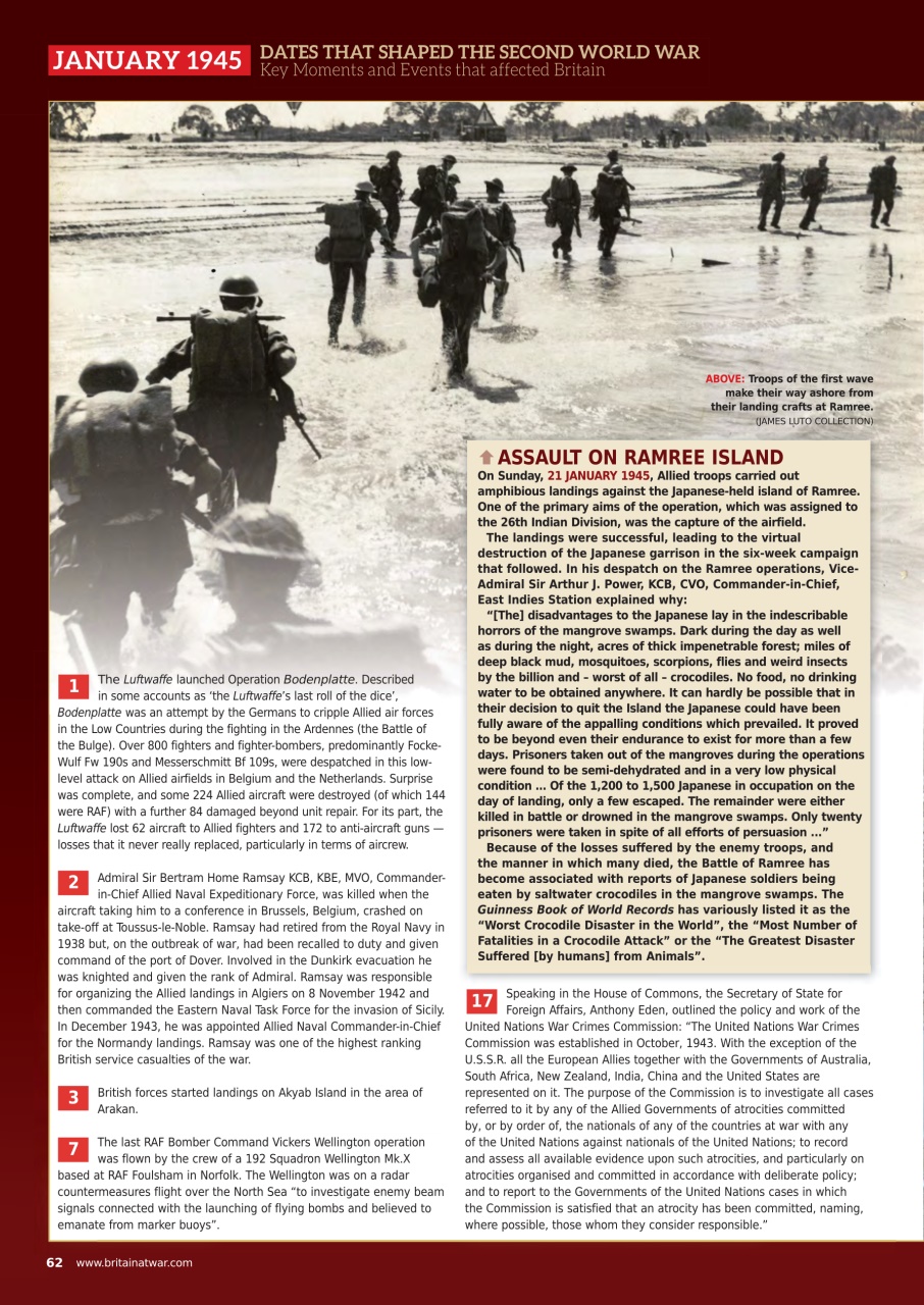 Britain at War Magazine Preview Pages