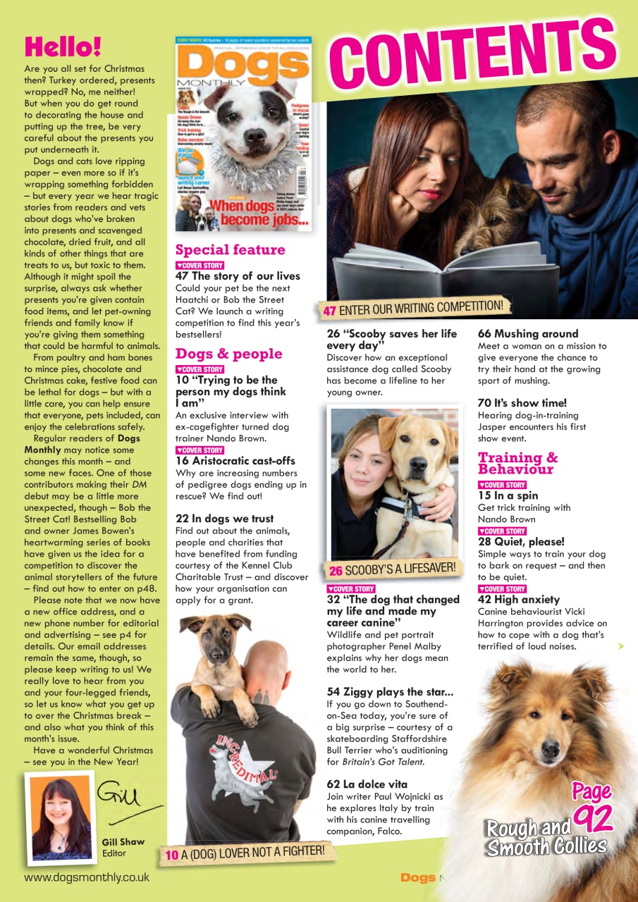 Dogs Monthly Preview Pages