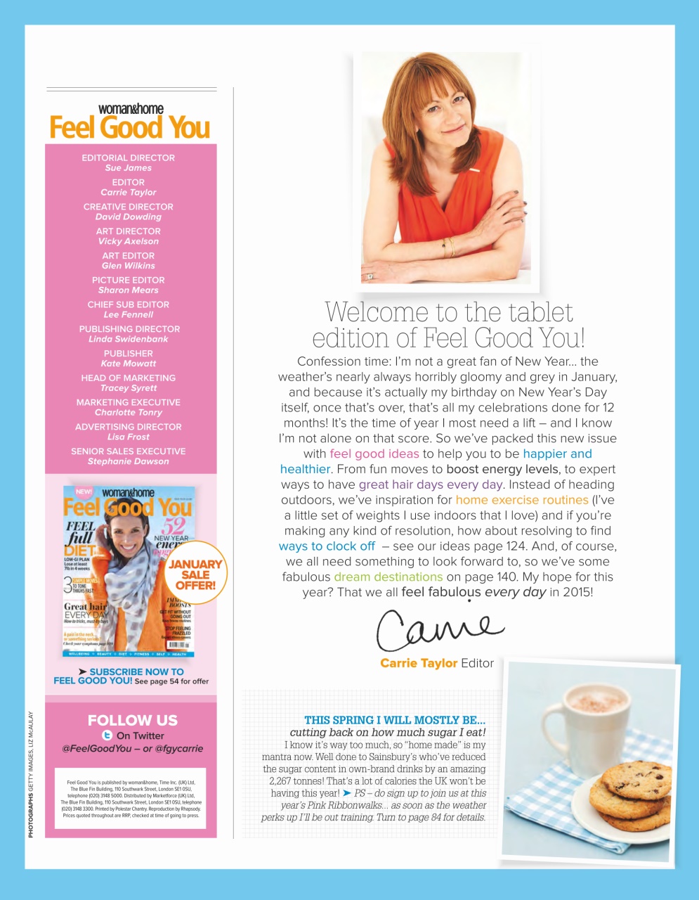 Woman&Home Feel Good You Preview Pages