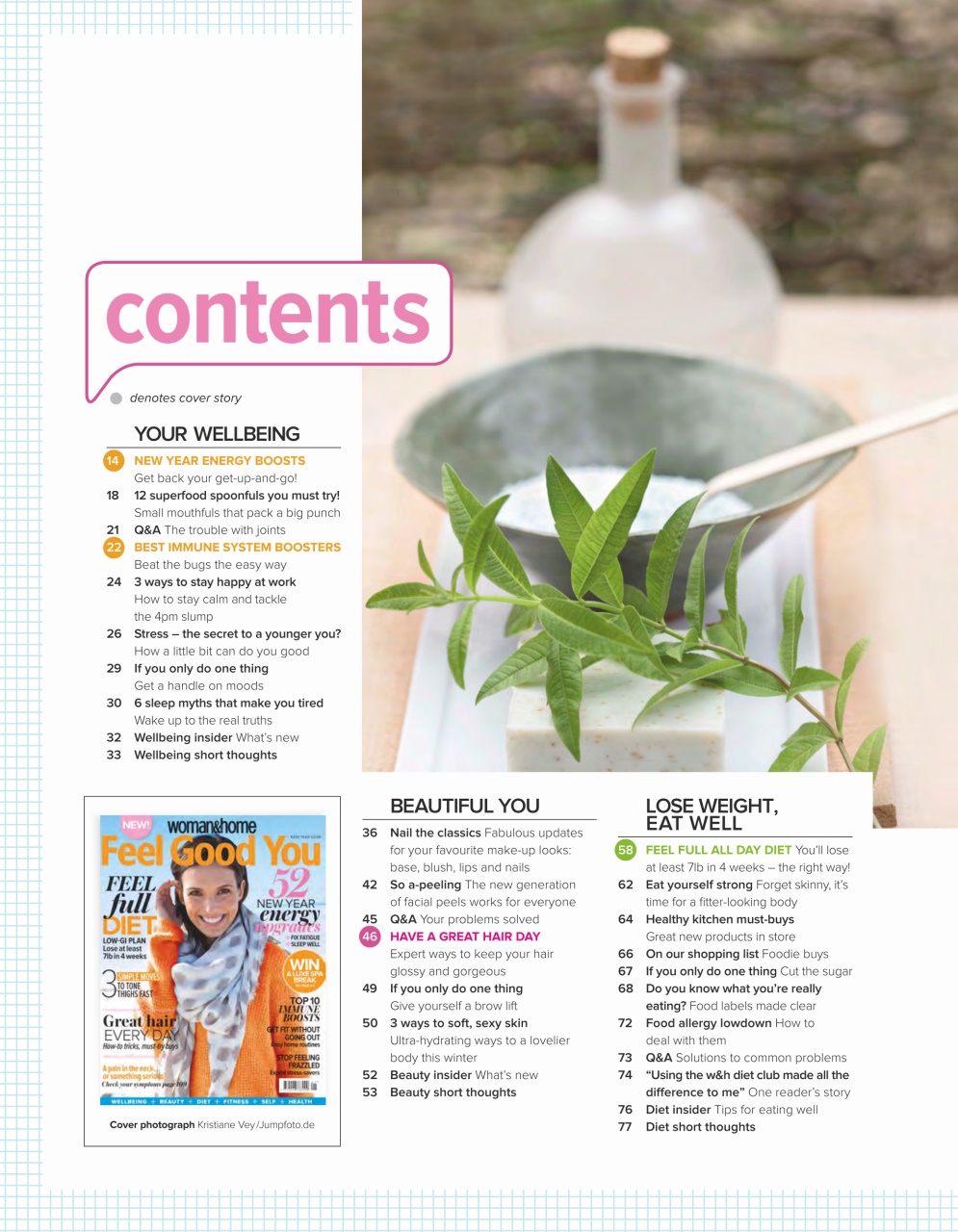Woman&Home Feel Good You Preview Pages