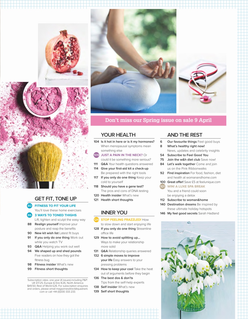 Woman&Home Feel Good You Preview Pages