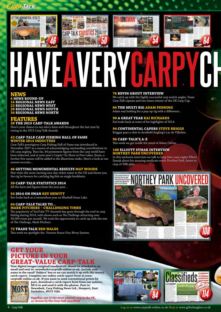 Carp-Talk Preview Pages