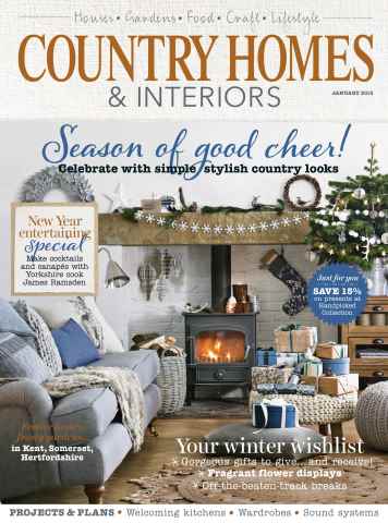 Country Homes & Interiors issue Jan-15