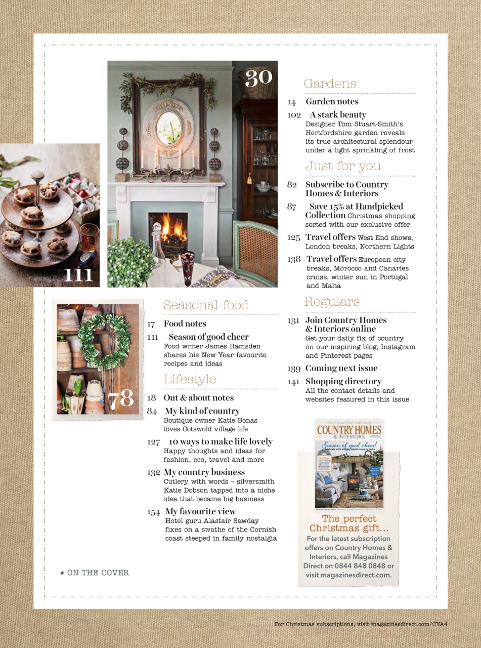 Country Homes & Interiors Preview Pages