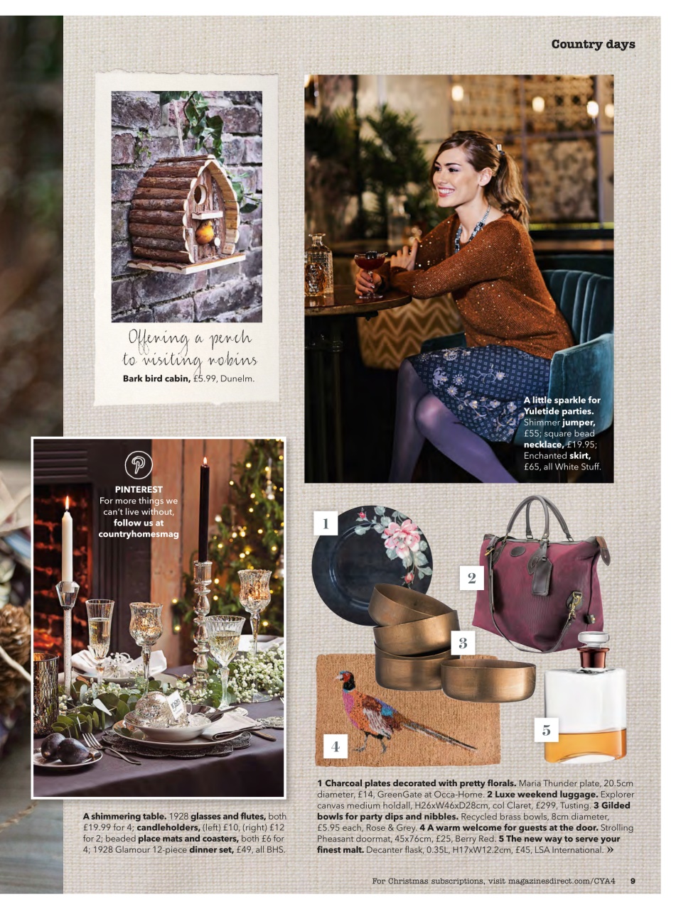 Country Homes & Interiors Preview Pages