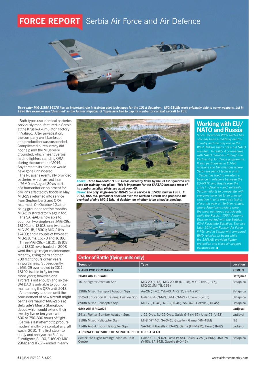 AirForces Monthly Preview Pages