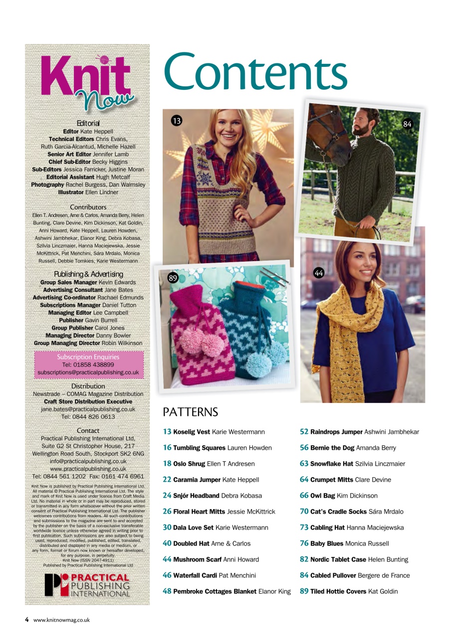 Knit Now Preview Pages