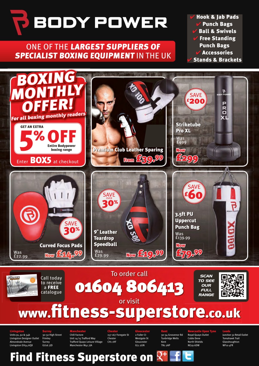 Boxing Monthly Preview Pages