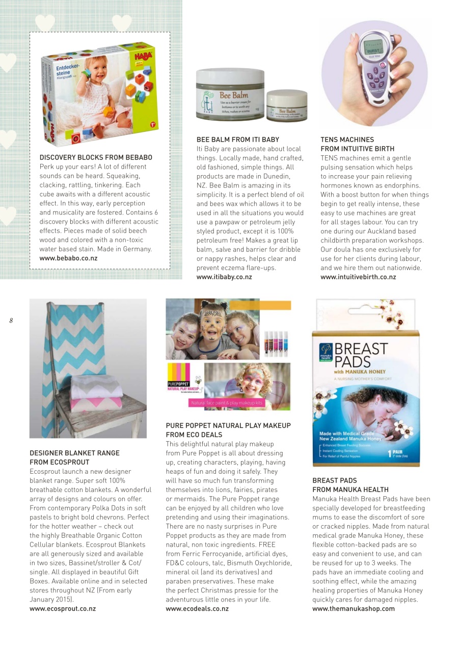 The Natural Parent Magazine Preview Pages