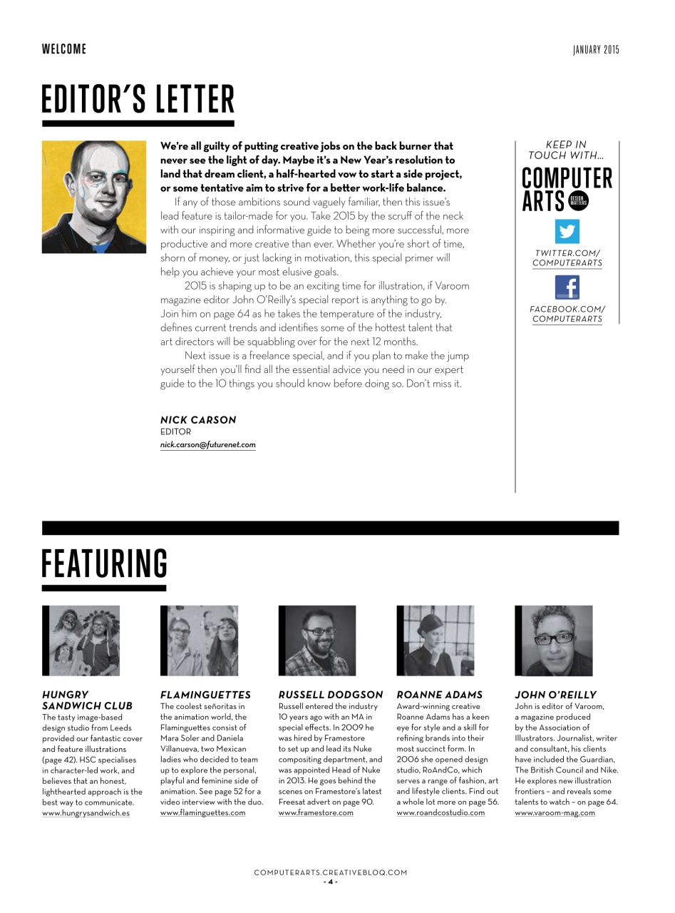 Computer Arts Preview Pages