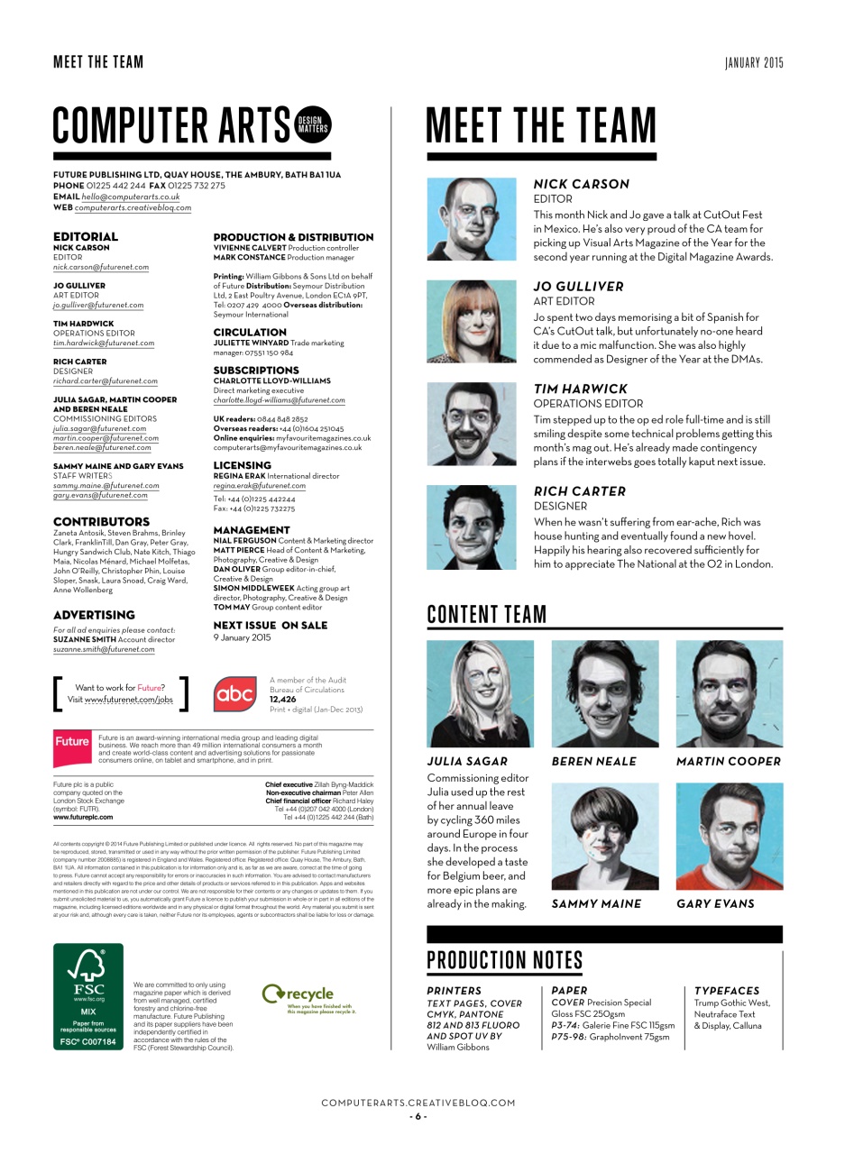 Computer Arts Preview Pages