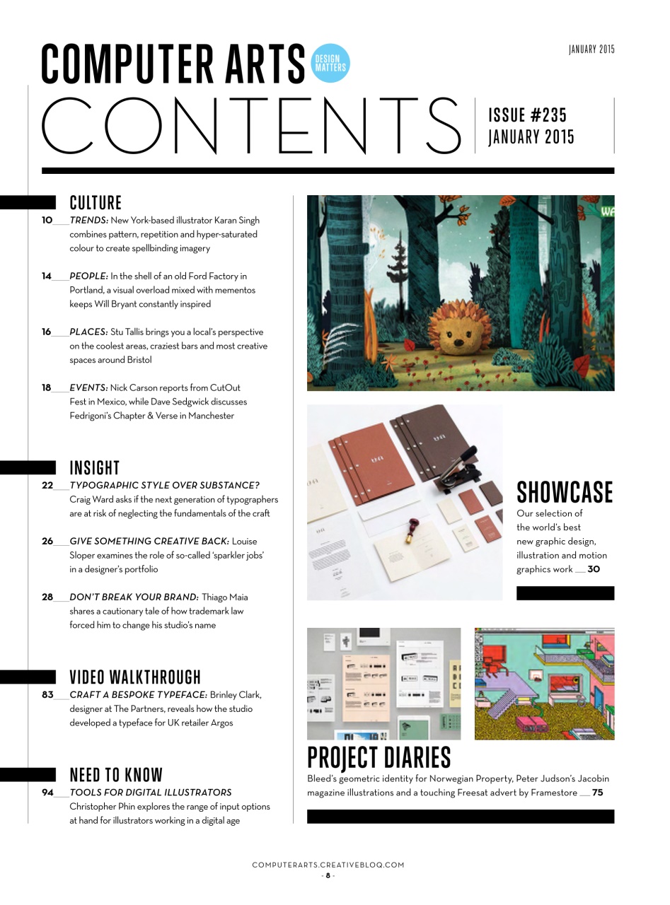 Computer Arts Preview Pages