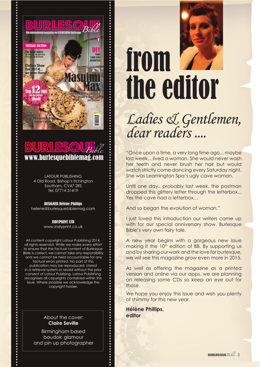 Burlesque Bible Preview Pages