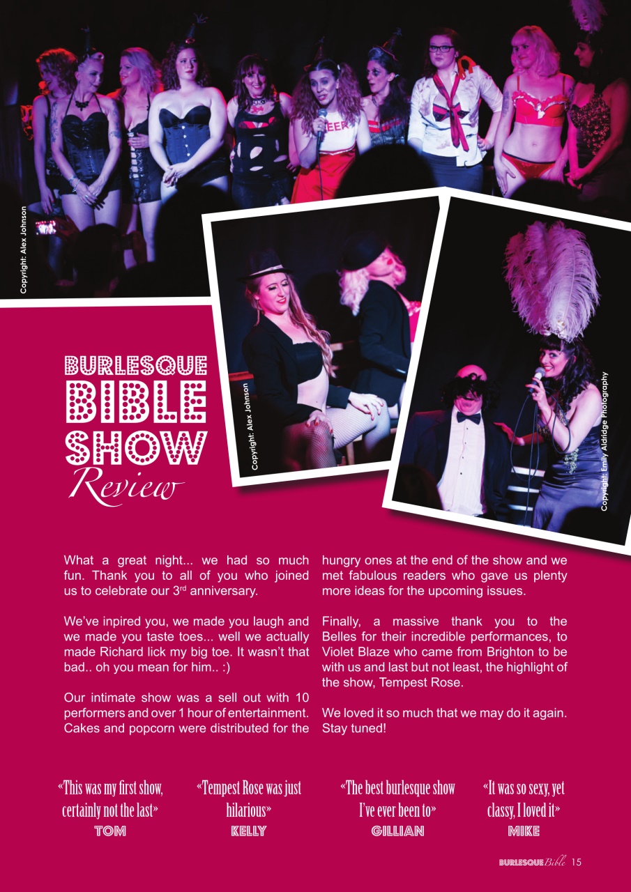 Burlesque Bible Preview Pages