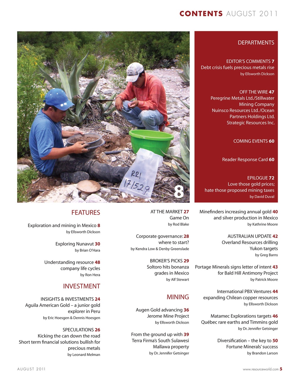 Resource World Preview Pages