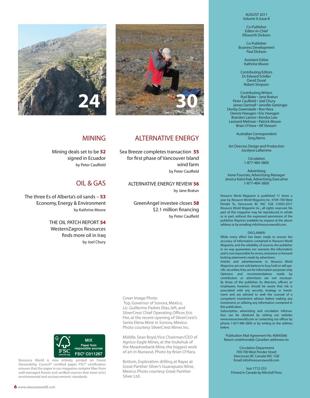 Resource World Preview Pages