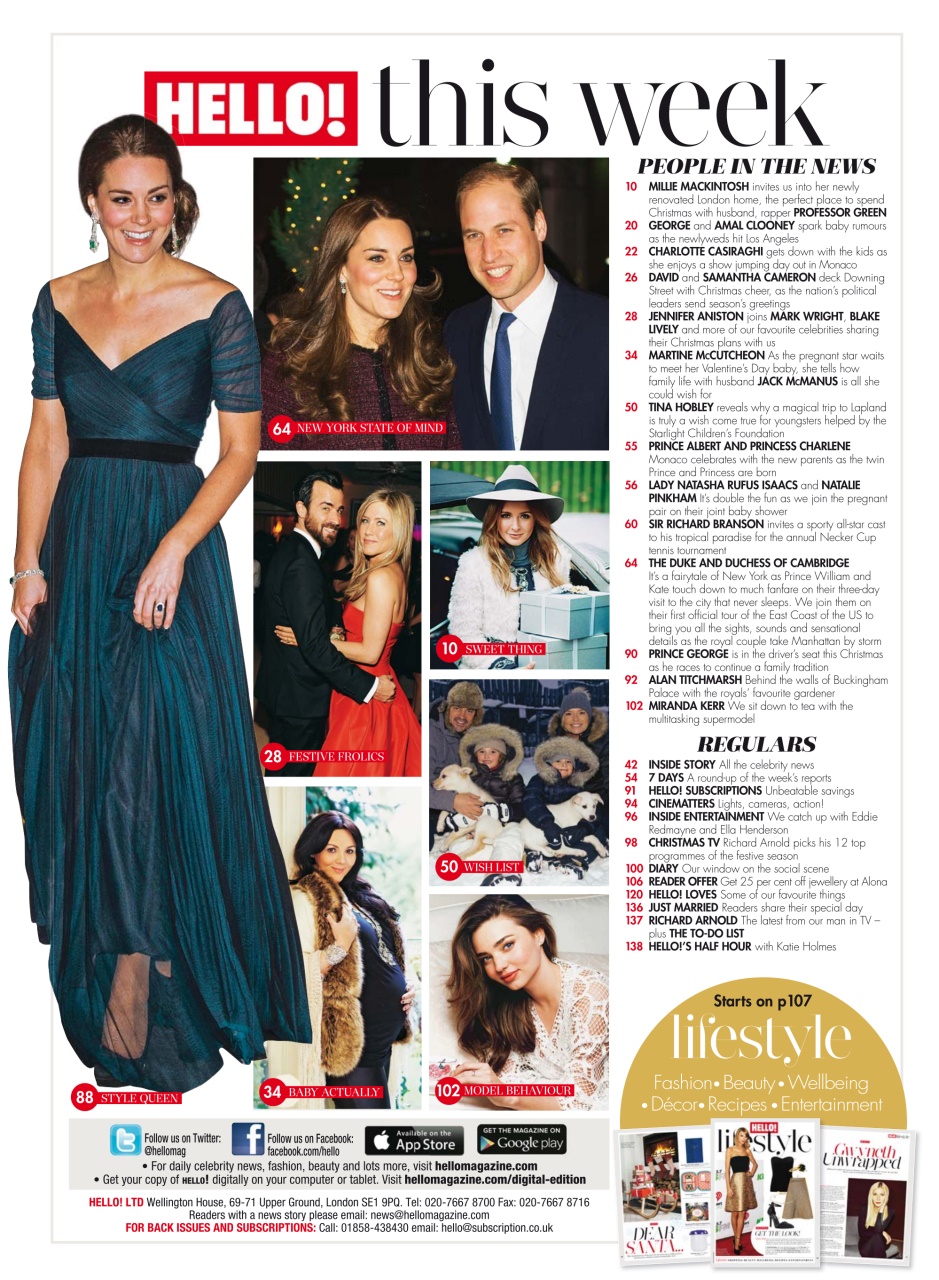 Hello! Magazine Preview Pages