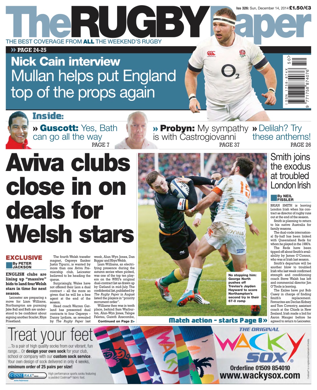 The Rugby Paper Preview Pages