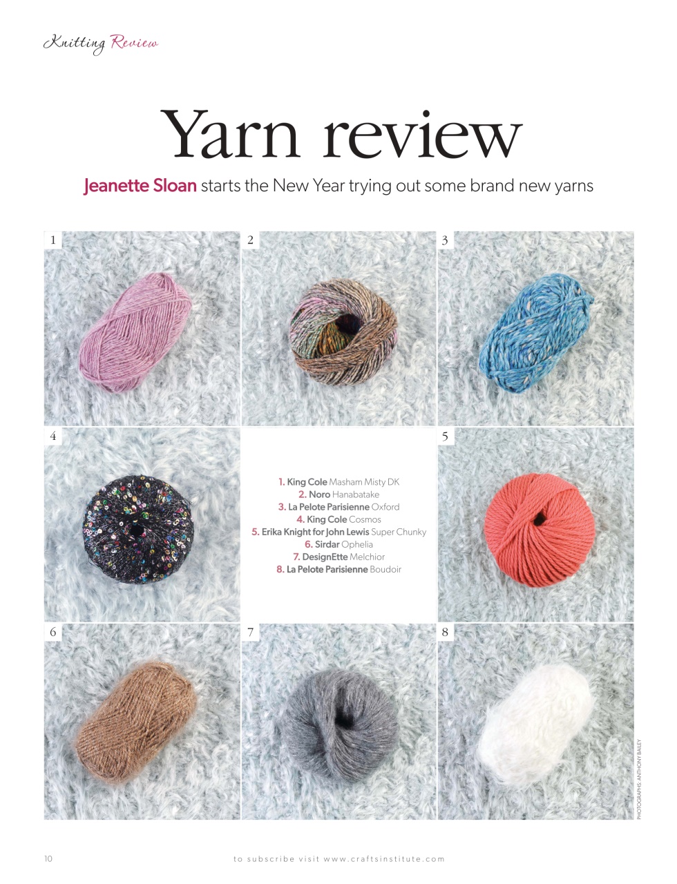 Knitting Preview Pages