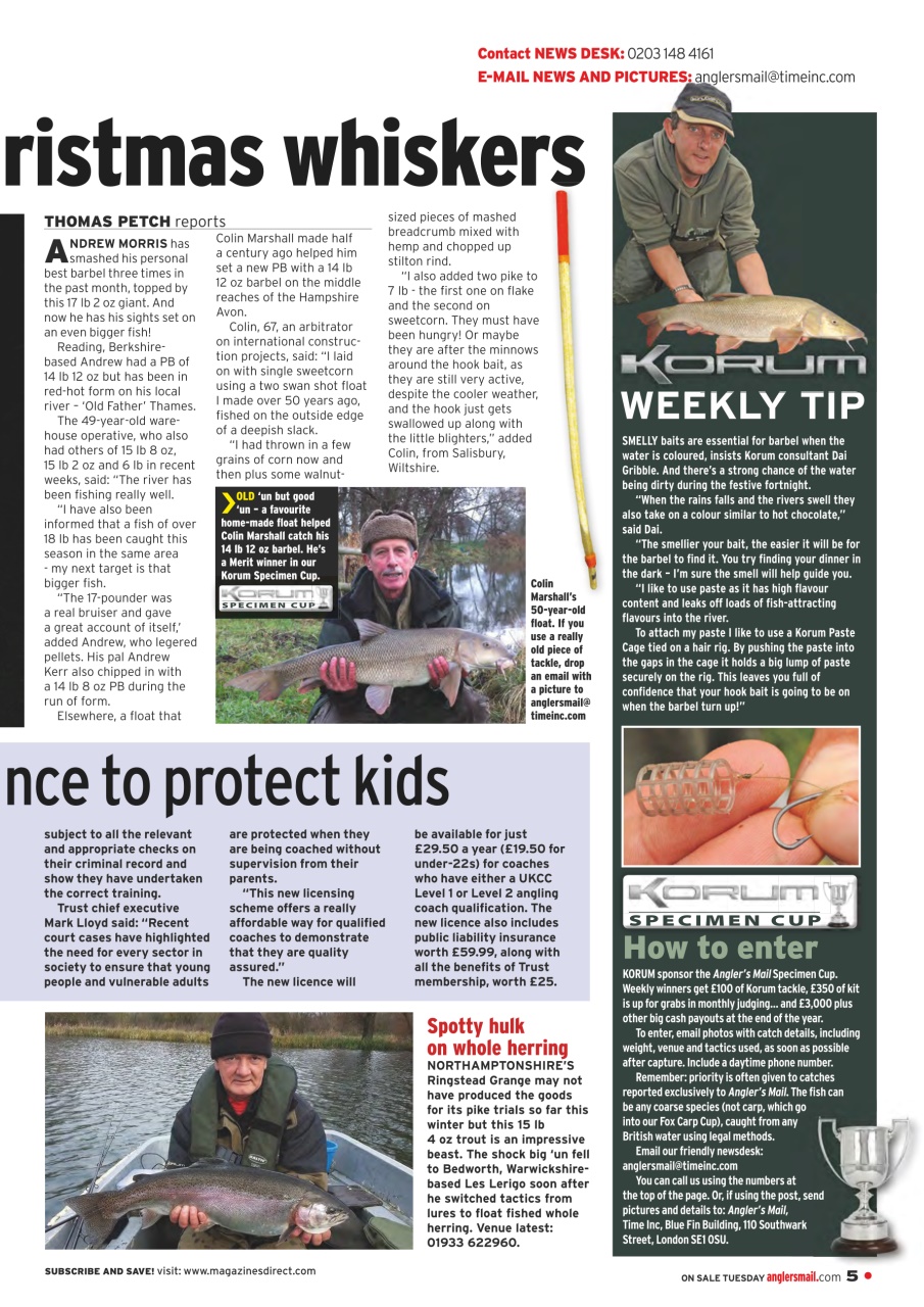 Anglers Mail Preview Pages