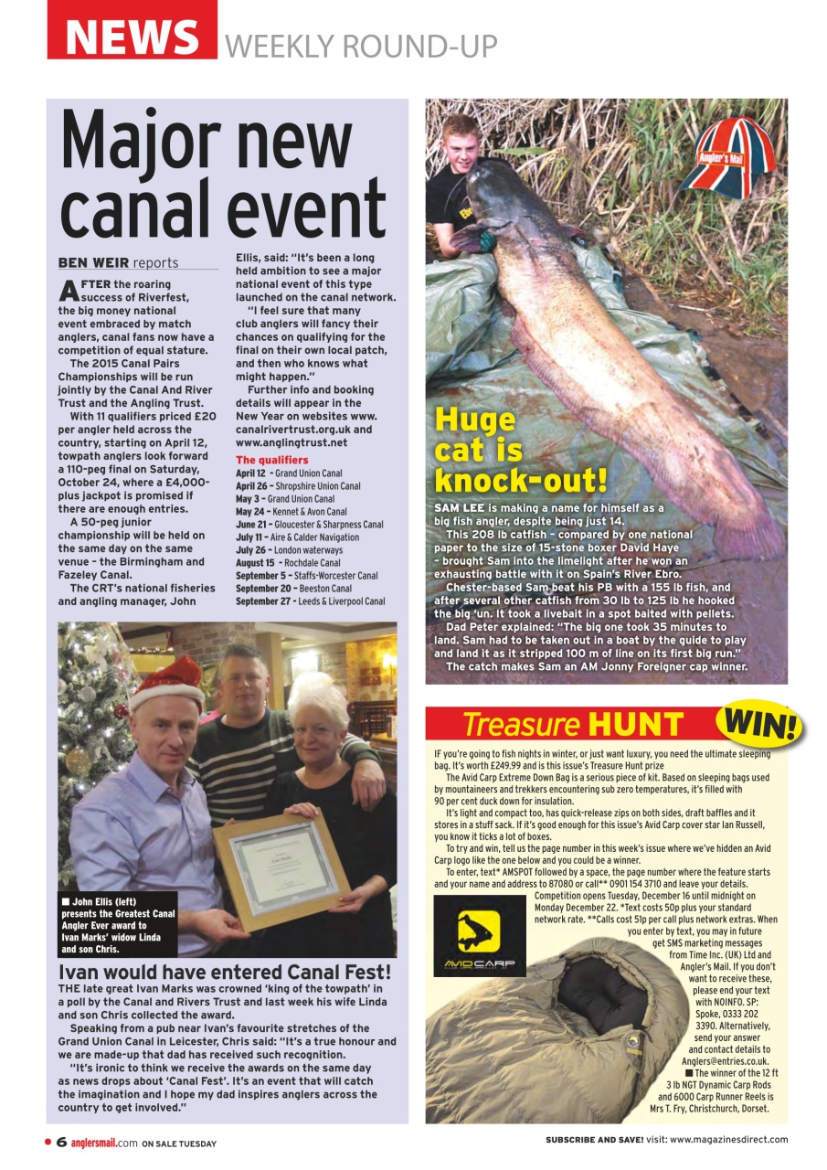 Anglers Mail Preview Pages