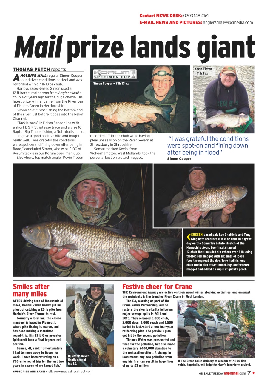 Anglers Mail Preview Pages