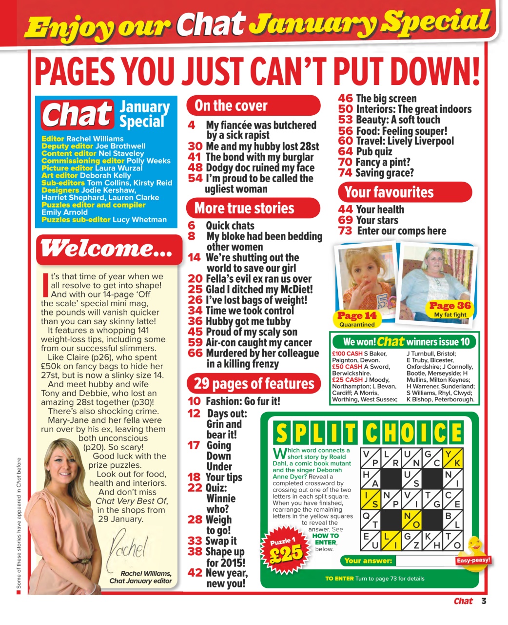 Chat Specials Preview Pages