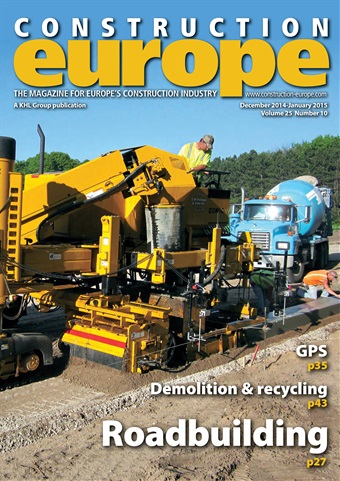Construction Europe issue December 2014 - January 2015