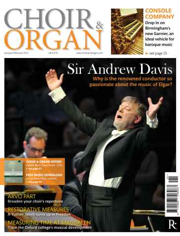 Choir & Organ issue Jan - Feb 2015