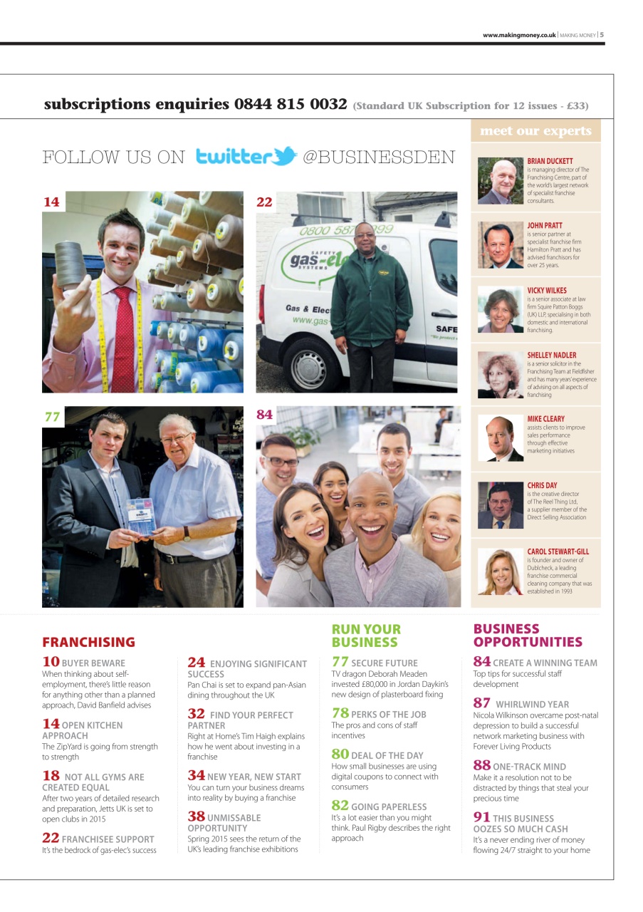 Making Money Preview Pages