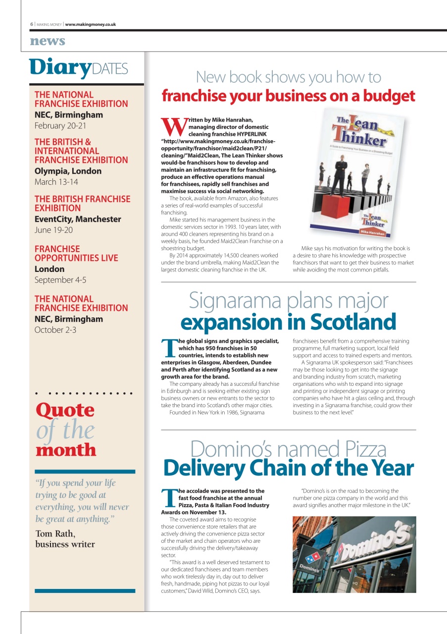 Making Money Preview Pages