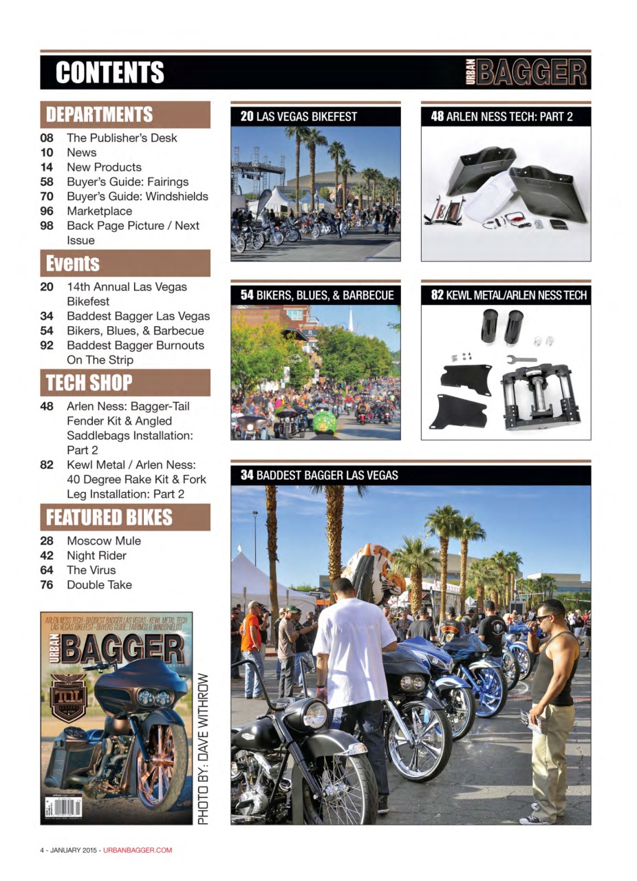 Urban Bagger Preview Pages