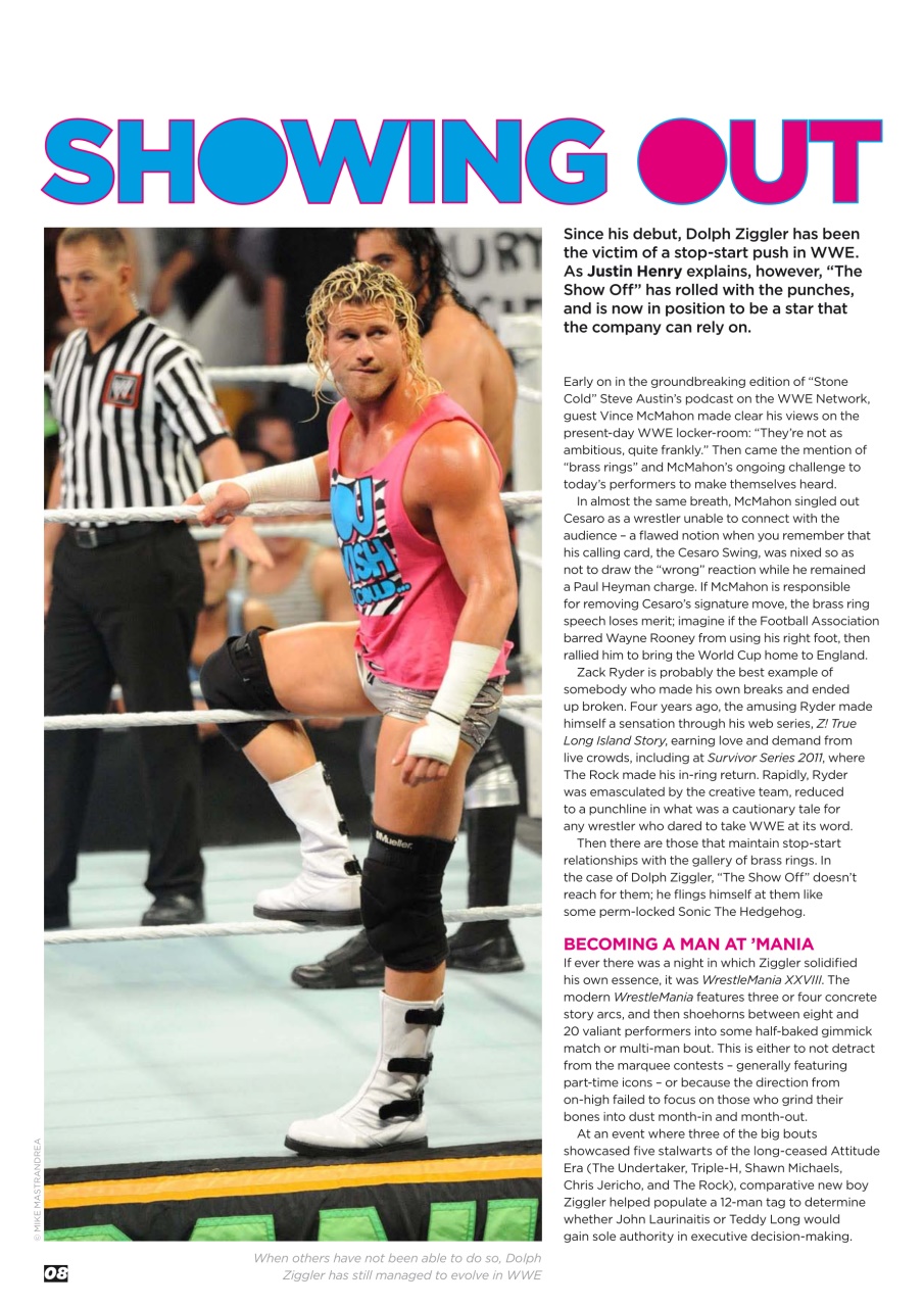 Wrestletalk Magazine Preview Pages