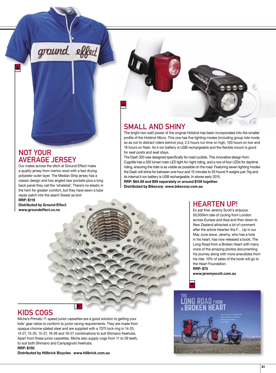 Bicycling Australia Preview Pages