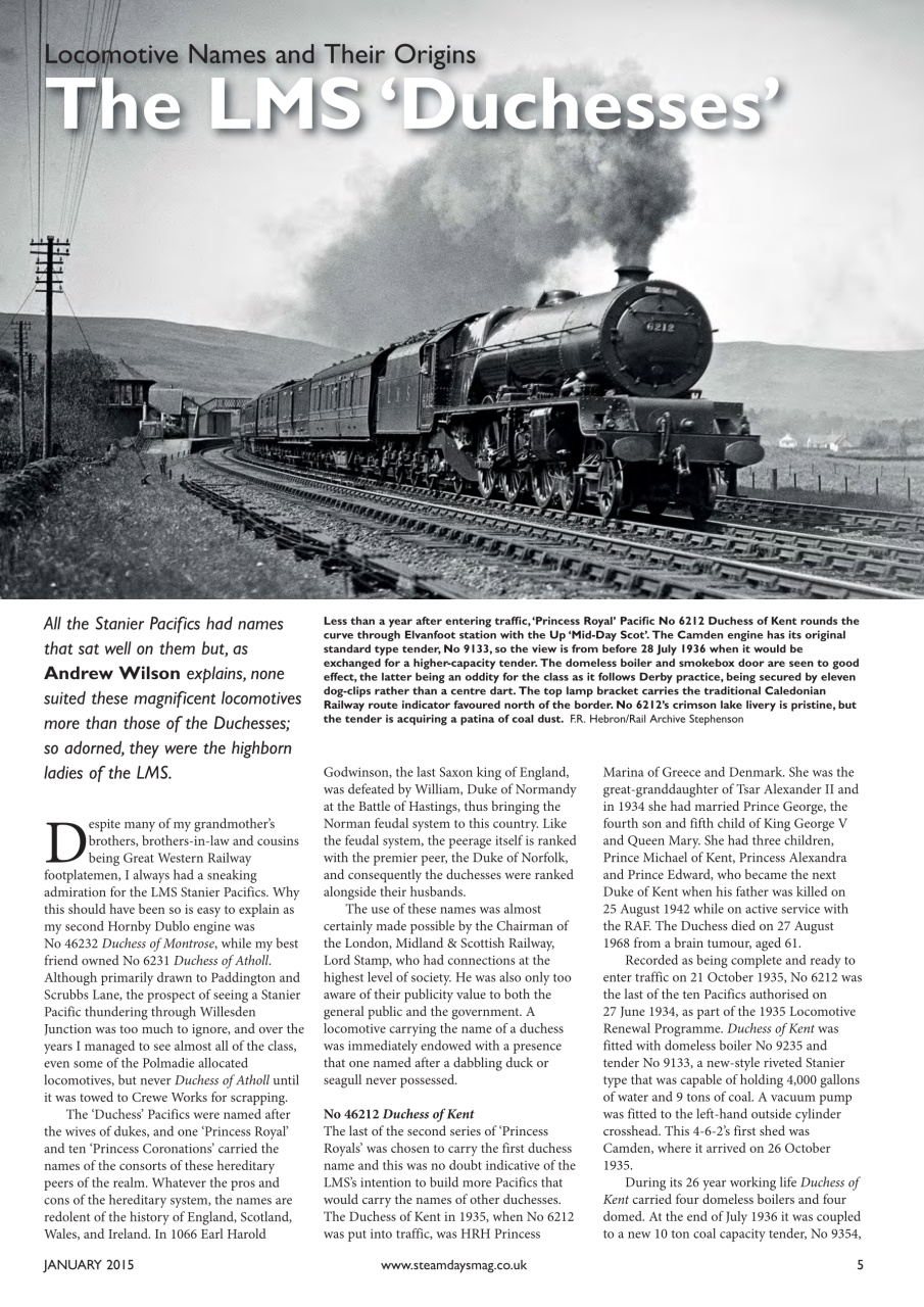 Steam Days Preview Pages