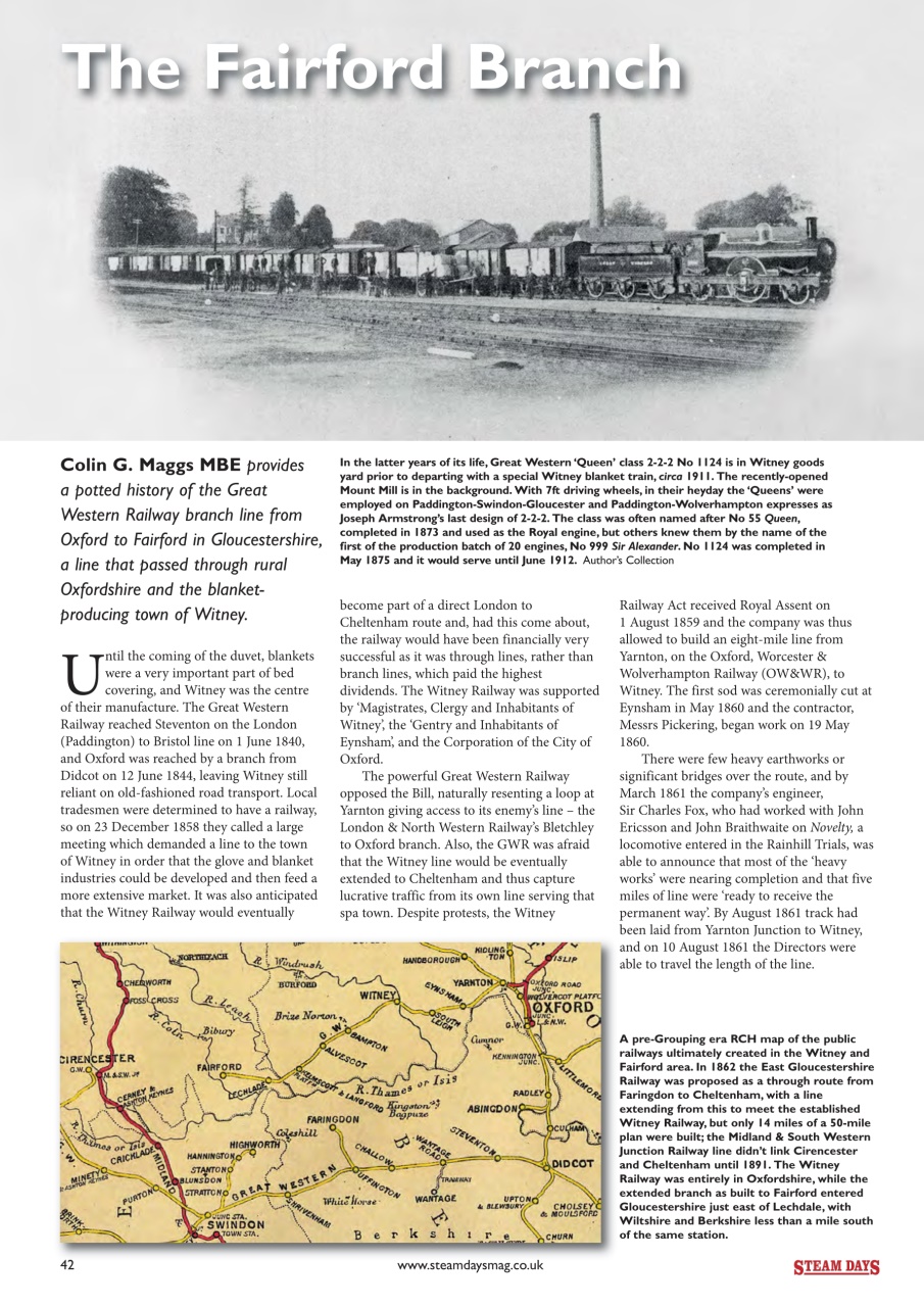 Steam Days Preview Pages