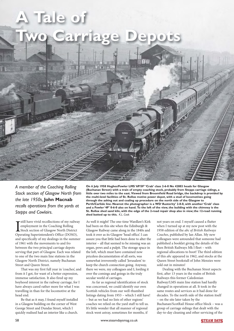 Steam Days Preview Pages