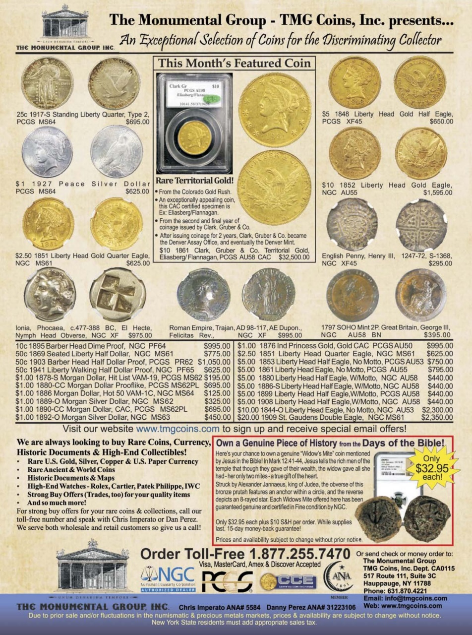 COINage Magazine Preview Pages