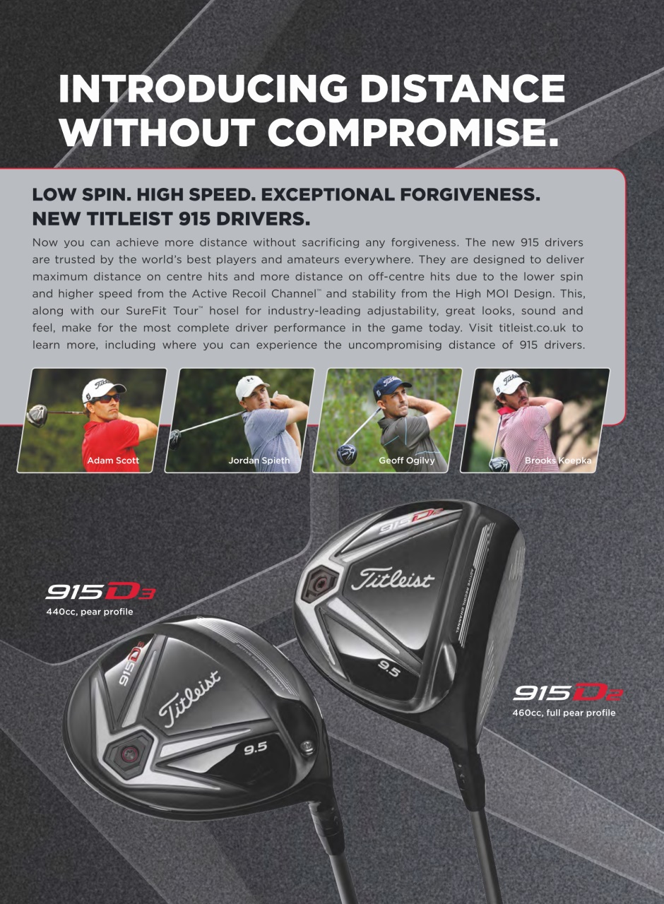 Golf Monthly Preview Pages