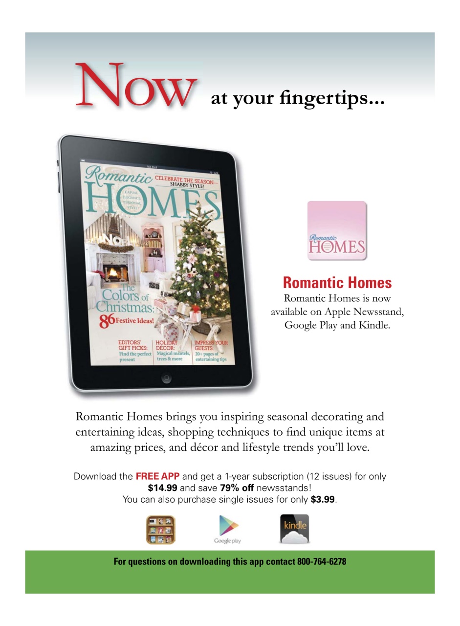 Romantic Homes Preview Pages