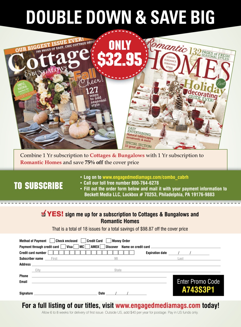 Romantic Homes Preview Pages