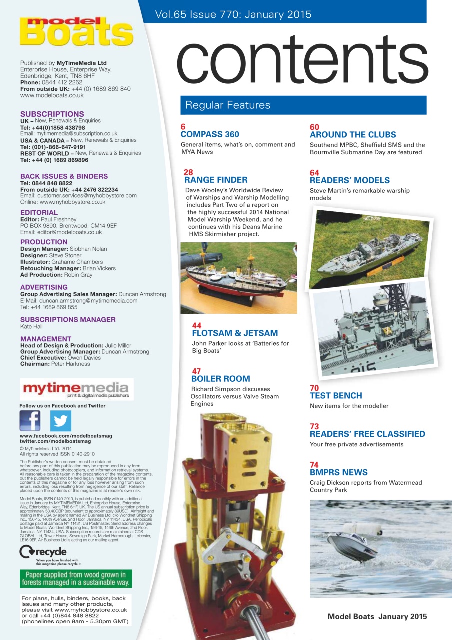 Model Boats Preview Pages