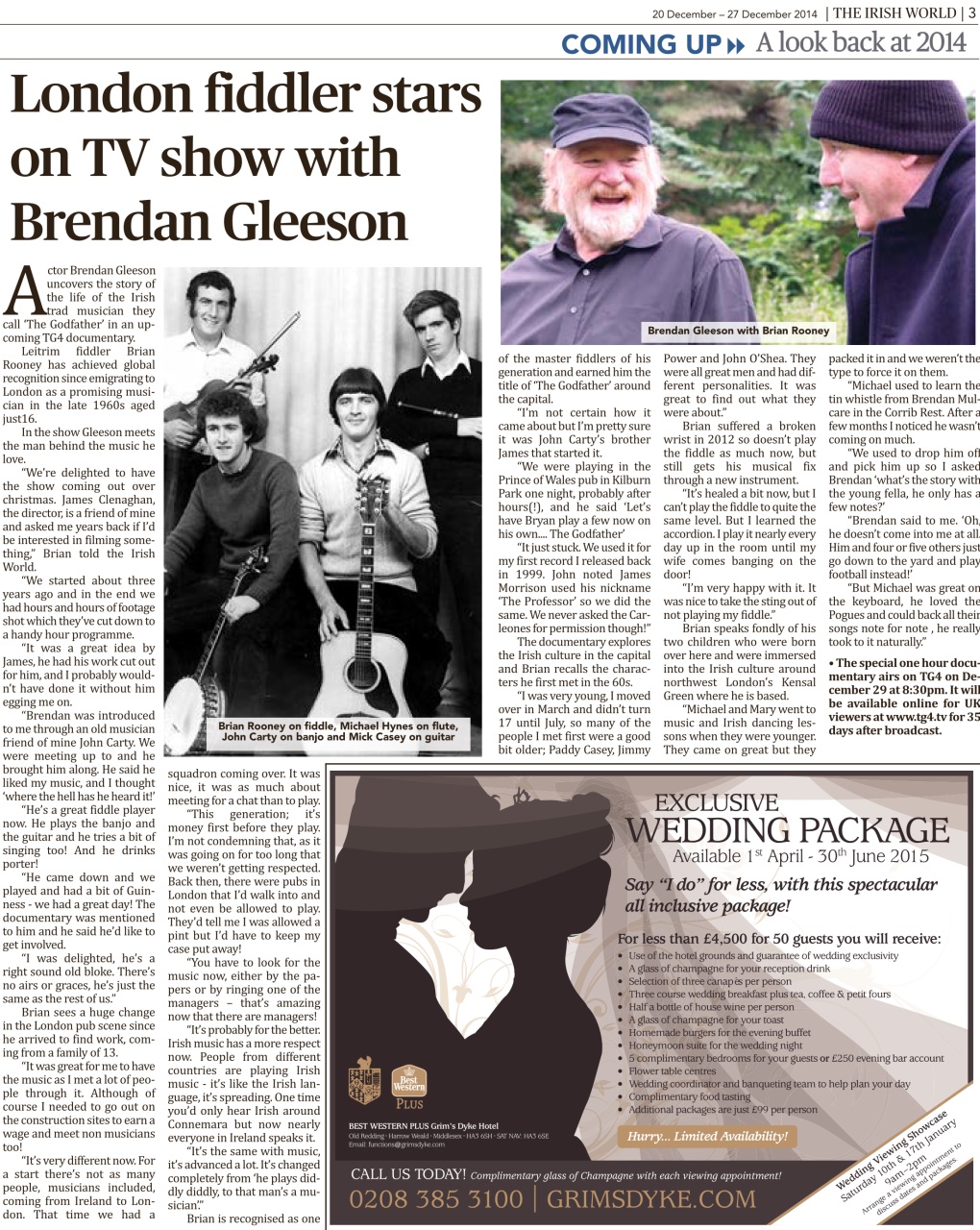 Irish World Preview Pages